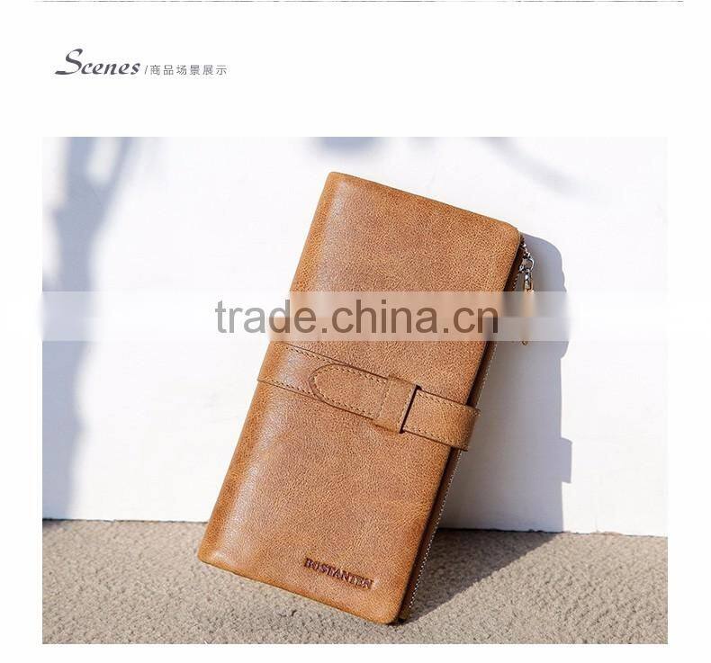 vintage classy men leather hand bag pocket purse designer brand