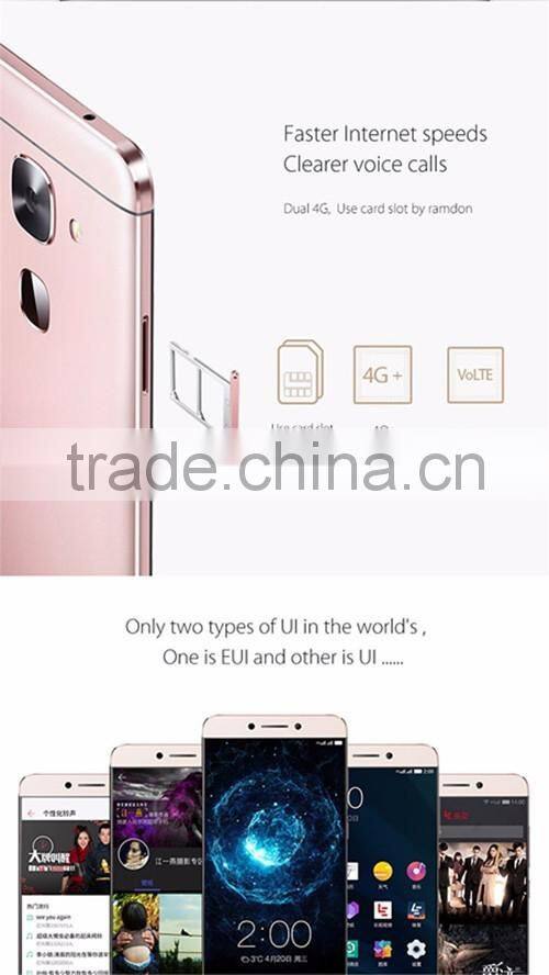 Original Letv Le Two Le 2 X520 5.5" Snapdragon 652 Octa Core FDD LTE Android mobile Phone 3+32GB FHD 1920X1080 16.0MP Fingerprin