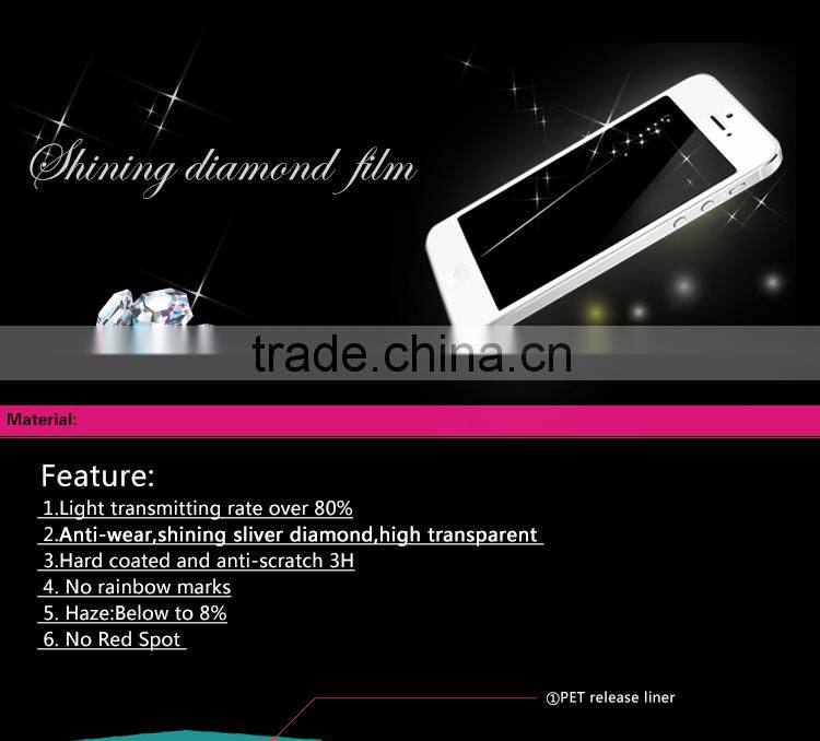 Korea PET Diamond screen guard for blackberry 9810