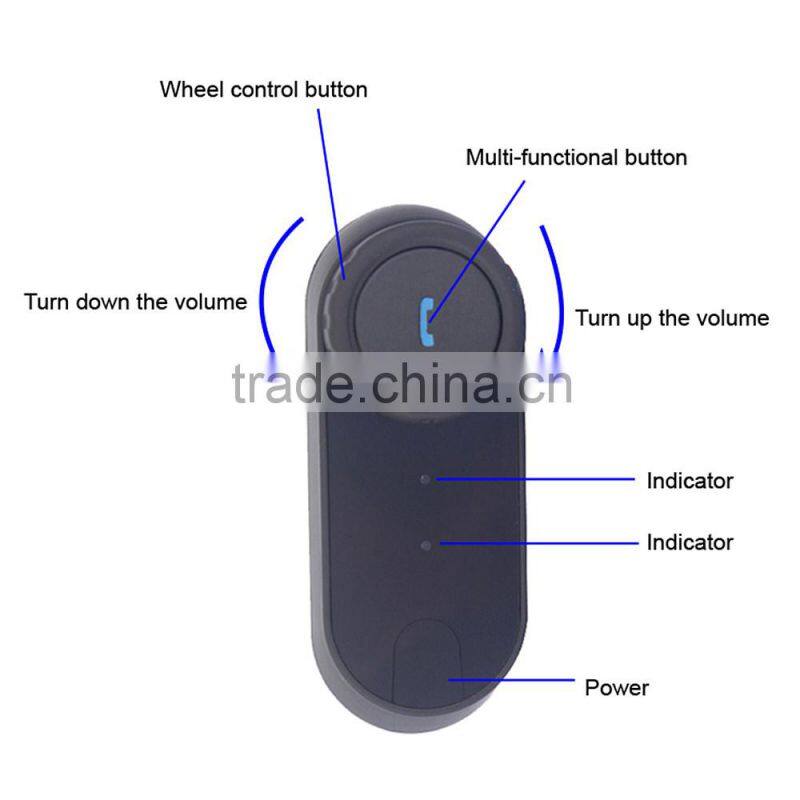 BT Headset Motorcycle Helmet Bluetooth Headset Stereo Headphone Without Intercom function