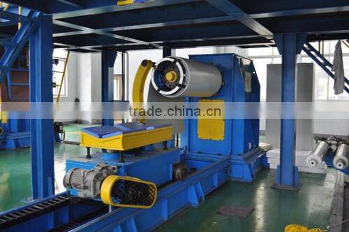 advanced new type Simple decoiler for C/Z/U purlin roll forming machine