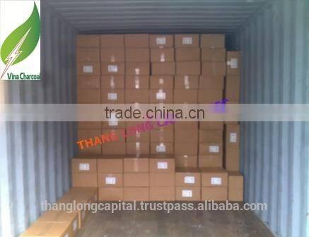 New no chemical barbecue coconut shell charcoal briquettes