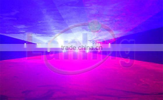 Lanling 4 Head Red and Blue DMX laser light show dj equipment