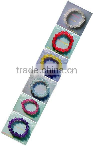 UV bead bracelet Colour change in sunshine Test UV five colour for choice
