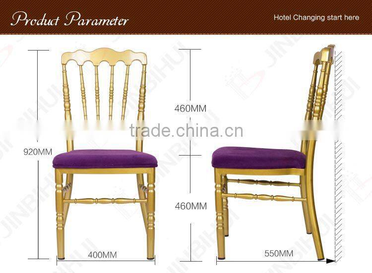 BH-L8814 Hot sale Wood And Resin Napoleon Chair