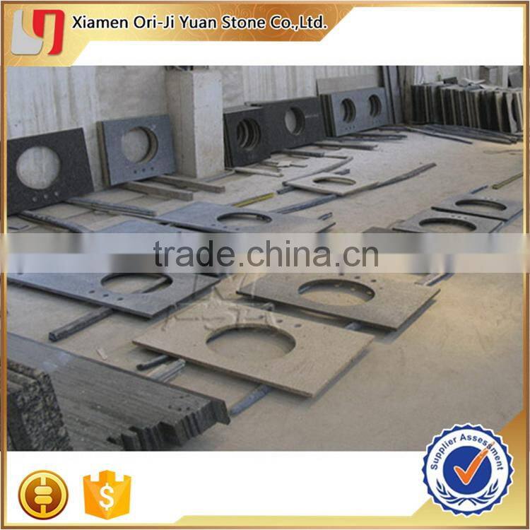 Top level OEM arc edge vanity top