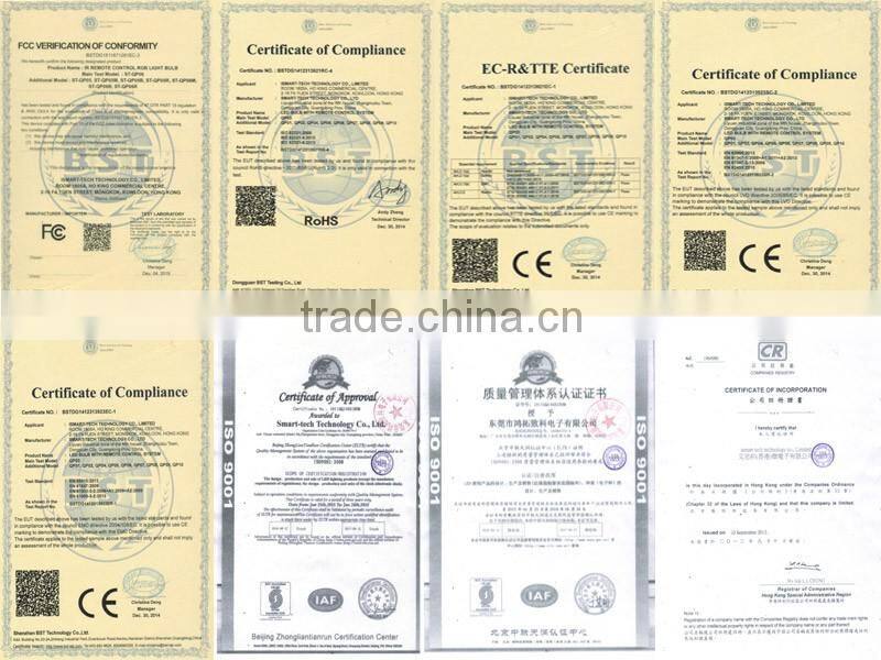 Microwave sensing device E27 5w LED indoor motion sensor light bulb