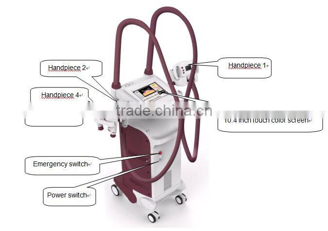 Body shaping/Slimming/Skin tightening multifunction cupping diode laser machine