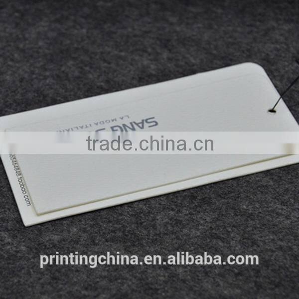 Marketable products printed logo hang tags with rope