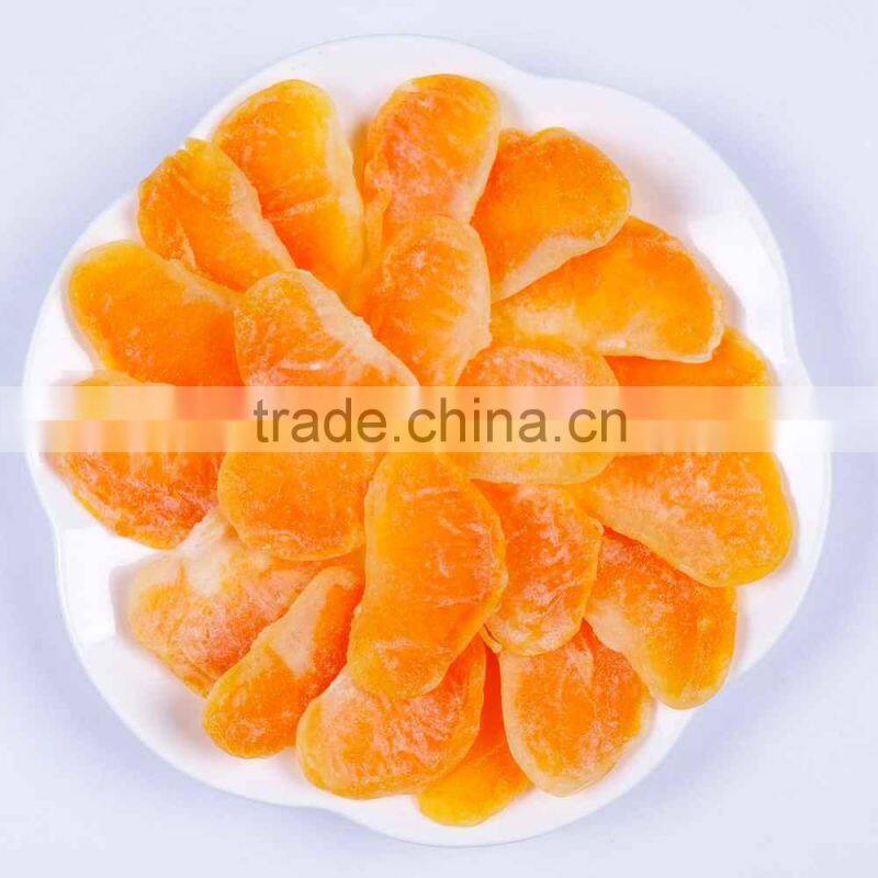 EU Standard Dried Tangerine Wedges Dehydrated,Preserved tangerine wedges