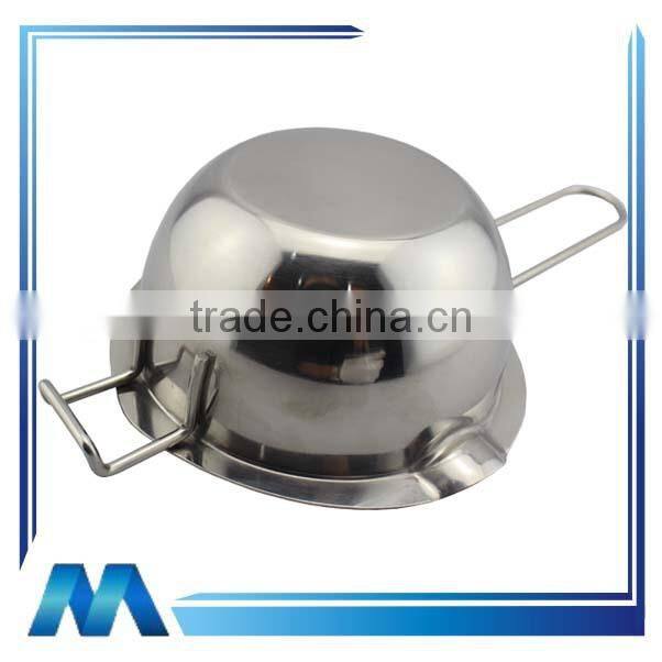 stainless steel chocolate melting bowl