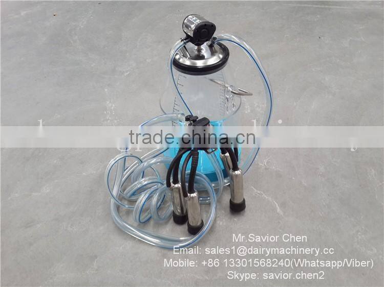 Display Scale 25L Milking Container With Milking Cluster