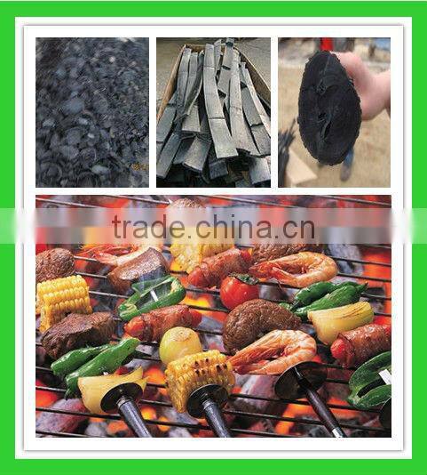 High Density Charcoal Producing Wood Chips Carbonization Machine