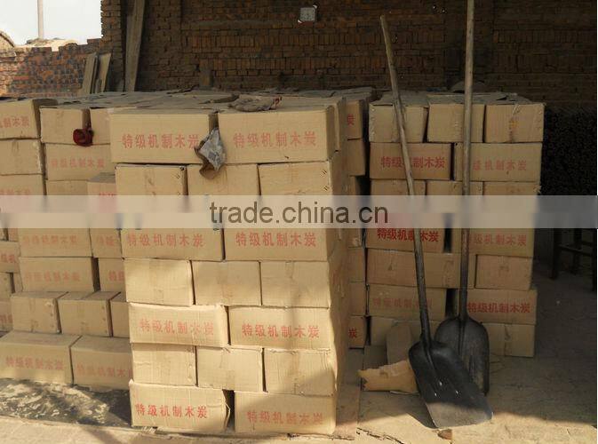 ignite quickly and no sparking machine-made charcoal for BBQ/machine made charcoal for BBQ