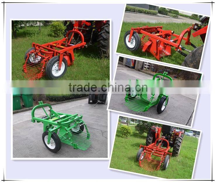 Agricultural tractor PTO hitch small 1 row potato digger