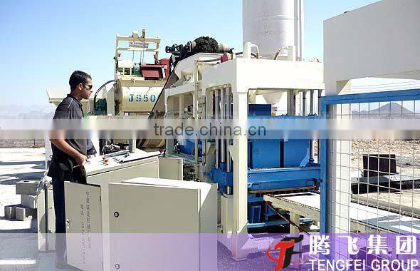Concrete block making machine price india QT8-15