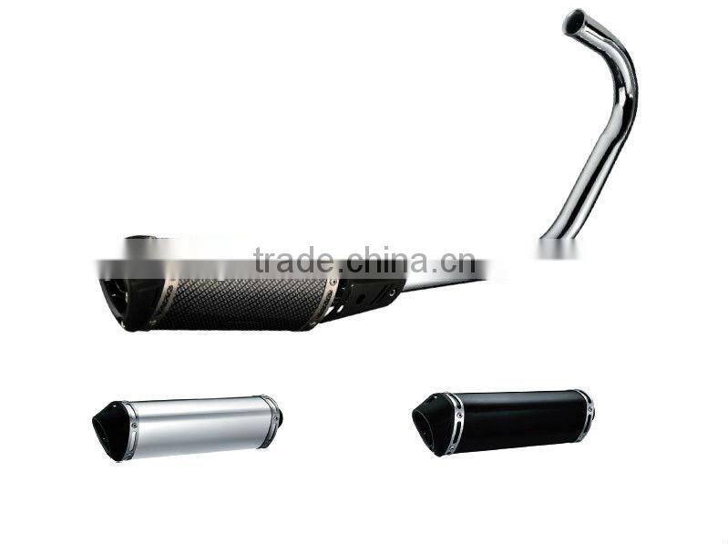 Muffler for scooter and moped