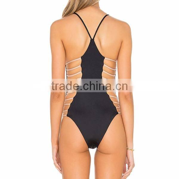 2016 OEM ladies bathing suits one -piece swim suit