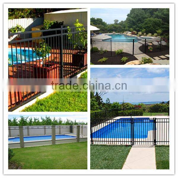 Hot dipped galvanized pool fence