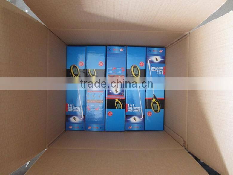 4 IN 1 Soil Moisture Monitor, Soil PH Value, Soil Temperature and Sunlight Intensity Tester