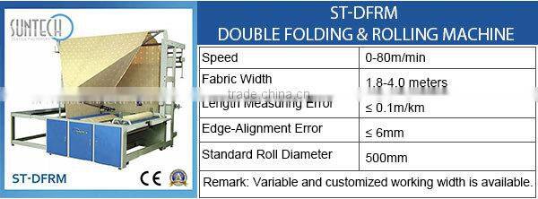 SUNTECH Fabric Inspection, Winding, Folding, Packing Machines; No.1 on Alibaba; Visit us at ITMA 2015, Italy. Stand No.: H6-C110