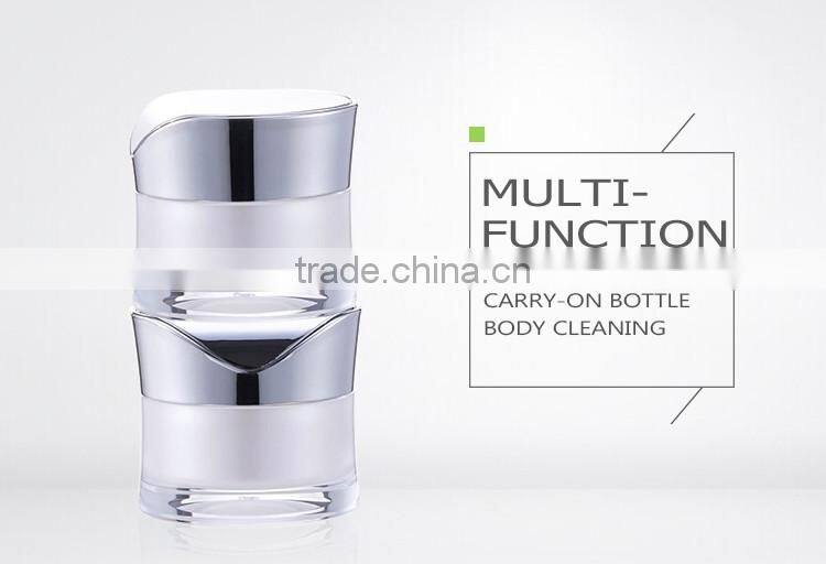 Fashion hot sale skin care cream jar china made 50g acrylic cosmetic jar