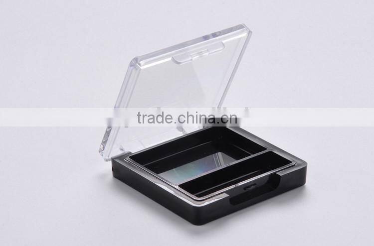 plastic eye shadow container cases for cosmetic use