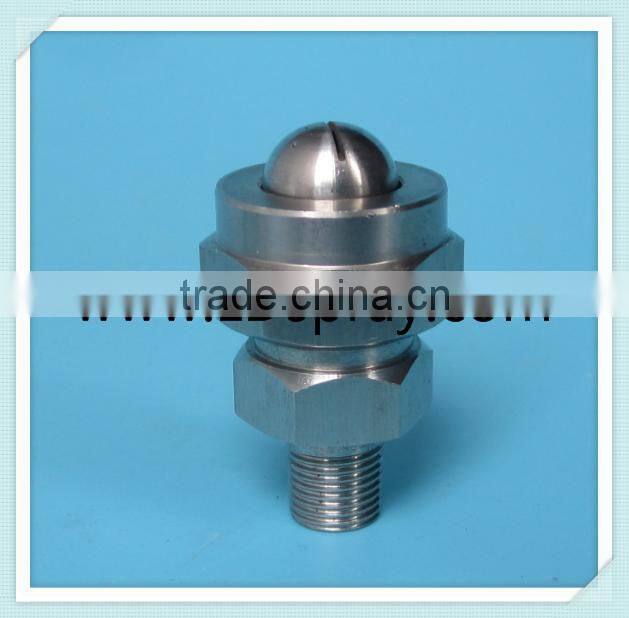 1/8" TB series water air steam flat fan three piece spray nozzle