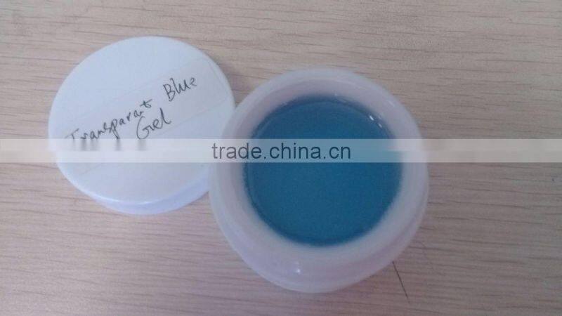 China Wholesale UV builder gel transparent blue gel