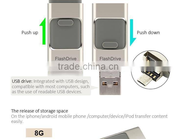 Wholesale Mobile phone OTG 64GB USB Flash