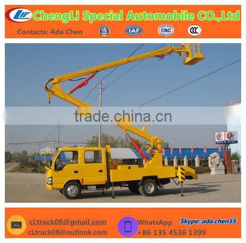 6 wheelers aerial work platform truck 22m overhead working truck 20-22m wholesale price