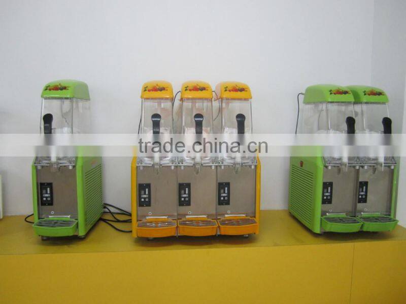 2 tanks commercial slush machine/slush making machine