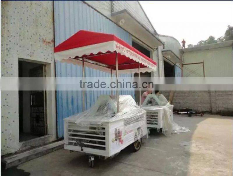 ice cream food trailer/yogurt kiosk/food kiosk/hot dog cart