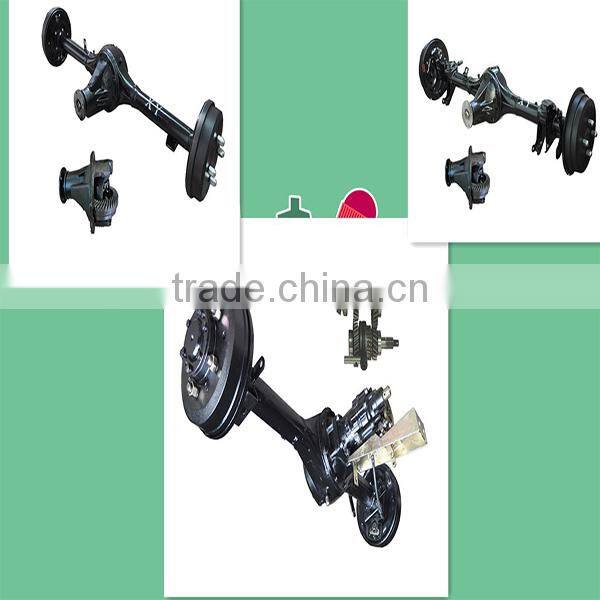 motorized tricycle semi-floating Rear Axle