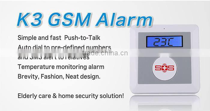 Wireless GSM Burglar Alarm System