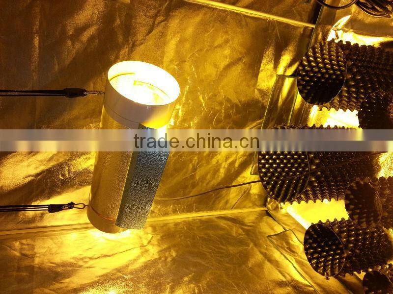 Silver Cool Tube Shade Grow Room Tent Hydroponic Lighting aluminum Reflector shade