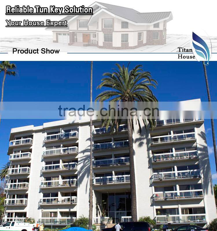 prefabricated highrise beach hotel building