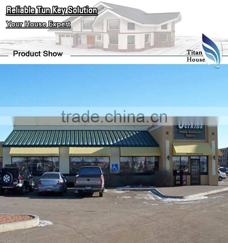 China Suppliers LGS Modular Restaurant Building in Quality for Korean