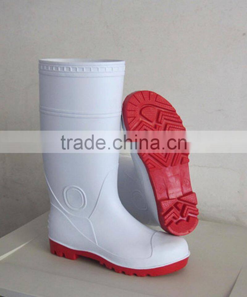 2017 safety gum boots, wellington PVC boots,cheap pvc shoes