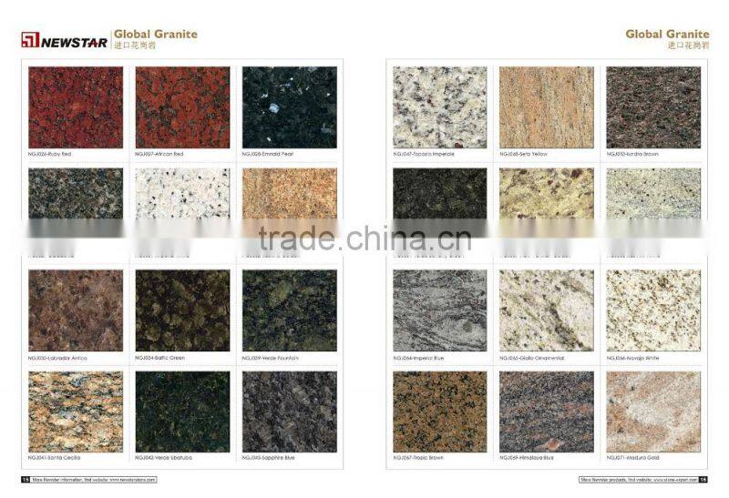 Newstar Plolishing Atlantic Stone Floor Tile Sky Blue Grey Granite