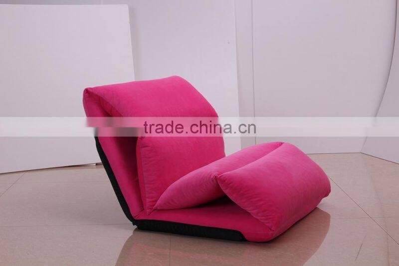 Multi-Color Fabric Legless Floor Leisure Sofa