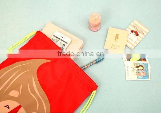 Q1123 Lovely smiling DIY plastic storage bag