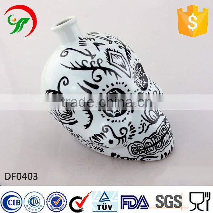 Ceramic characteristic attractive design flagon accept custom design