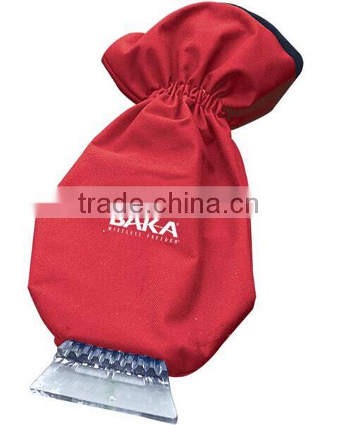 15052315 Winter Warmly Plastic Ice Scraper With Glove