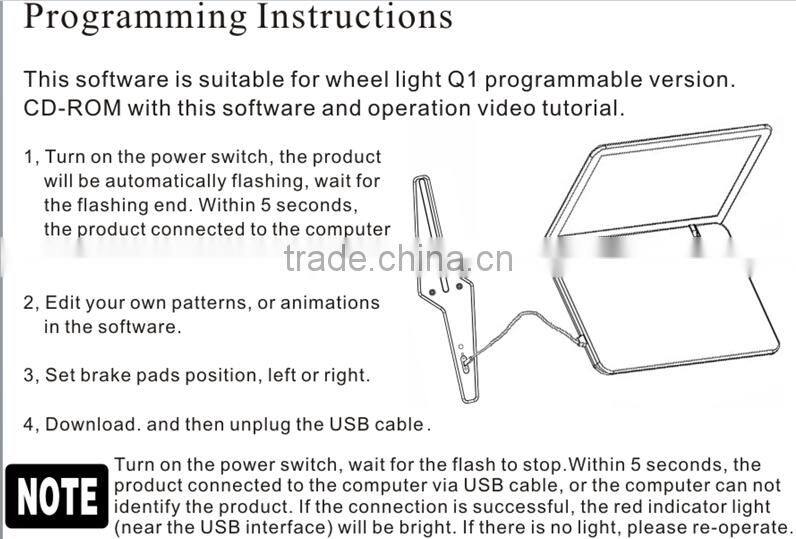 2016 New Arrival Programmable Car Wheels Colorful LED Light Good Present Car Gadgets Christmas Gifts Wholesale Price