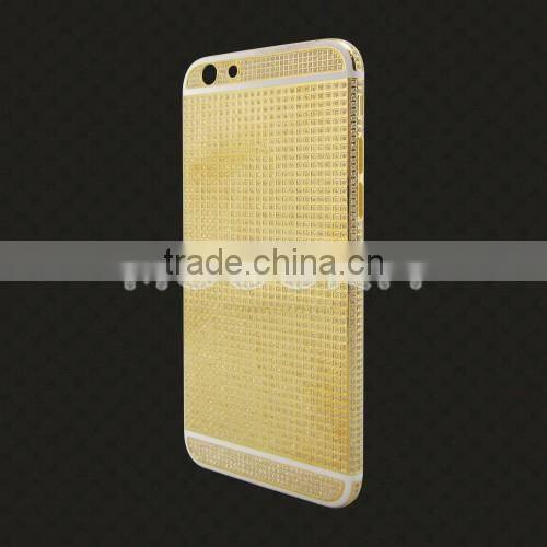 Hot new products for 2015 for iphone 6s/6s plus gold housing replacement,for iphone 6s diamond housing
