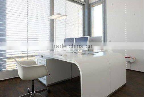 Solid surface chemical resistant laboratory bench worktops with sink