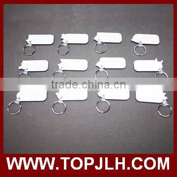 2017 Hot sell custom printed key ring/blank MDF key chain for sublimation