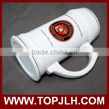 custom logo enjoy beer time personalized beer mug for promotion