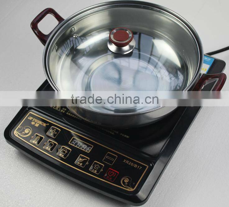 New Style Stainless Steel 6pcs cookware set/pot set